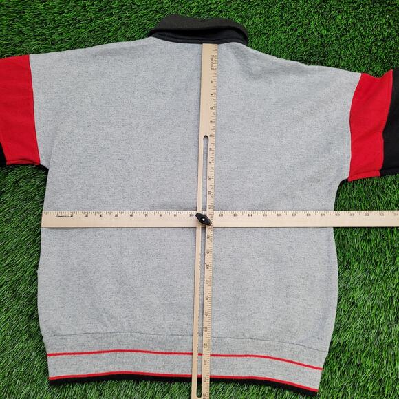 Vintage 90s McGregor Fleece Zip Jacket Womens M/L 20x23 Logo - Picture 4 of 14